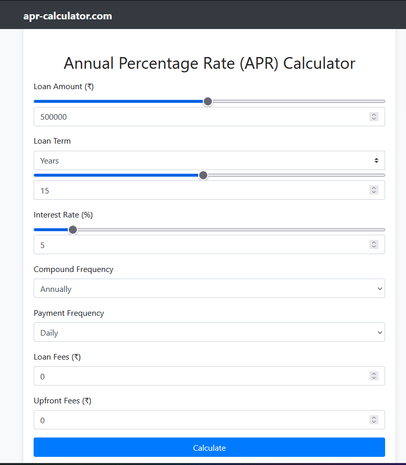 Apr-Calculator