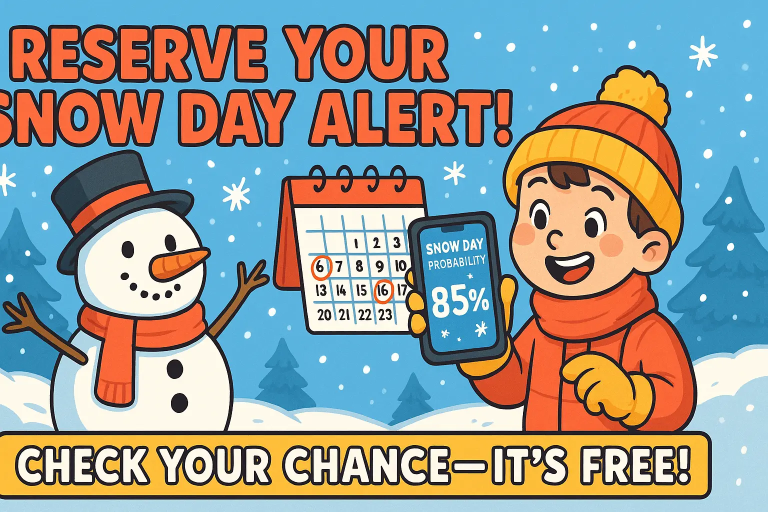 Snow day calculator
